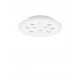 Dimmable with remote control CCT Sandy White Aluminium & Acrylic LED 19Watt 220-240 Volt 1485 Lm RGB in center Outer Ring Dimmab