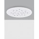 Dimmable with remote control CCT Sandy White Aluminium & Acrylic LED 40Watt 220-240 Volt 3476Lm RGB in center Outer Ring Dimmabl