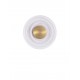 Gold Aluminium & Acrylic LED 5 Watt 220-240 Volt 620Lm 3000K IP20 D:18 W:4,5 cm 
