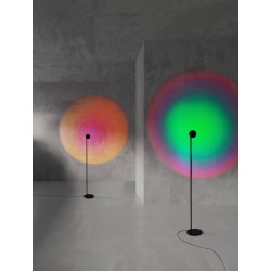 Dimmable Switc Sandy Black Aluminium, Stainless Steel LED 10Watt 220-240Volt 700Lm 3000K IP20 D: 20 H: 121 cm 