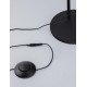 Dimmable Switc Sandy Black Aluminium, Stainless Steel LED 10Watt 220-240Volt 700Lm 3000K IP20 D: 20 H: 121 cm 