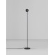 Dimmable Switc Sandy Black Aluminium, Stainless Steel LED 10Watt 220-240Volt 700Lm 3000K IP20 D: 20 H: 121 cm 