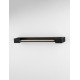Sandy Black Aluminium LED 12 Watt 220-240 Volt 1100Lm 3000K IP44 L: 45 W: 10 H: 4 cm 