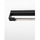 Sandy Black Aluminium LED 12 Watt 220-240 Volt 1100Lm 3000K IP44 L: 45 W: 10 H: 4 cm 