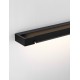 Sandy Black Aluminium LED 17 Watt 220-240 Volt 1400Lm 3000K IP44 L: 60 W: 10 H: 4,2 cm 