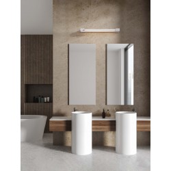 Sandy White Aluminium LED 17 Watt 220-240 Volt 1400Lm 3000K IP44 L: 60 W: 10 H: 4,2 cm 