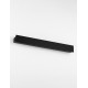 Sandy Black Aluminium LED 11 Watt 220-240 Volt 150Lm 3000K IP65 D: 51 W: 6 H: 4.7 cm 
