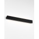 Sandy Black Aluminium LED 11 Watt 220-240 Volt 150Lm 3000K IP65 D: 51 W: 6 H: 4.7 cm 