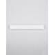 Sandy White Aluminium LED 11 Watt 220-240 Volt 232Lm 3000K IP65 D: 51 W: 6 H: 4.7 cm 