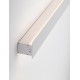 Sandy White Aluminium LED 11 Watt 220-240 Volt 232Lm 3000K IP65 D: 51 W: 6 H: 4.7 cm 
