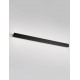 Sandy Black Aluminium LED 19 Watt 220-240 Volt 380Lm 3000K IP65 L: 100 W: 6 H: 4.5 cm 