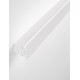 Sandy White Aluminium LED 19 Watt 220-240 Volt 386Lm 3000K IP65 L: 100 W: 6 H: 4.5 cm 