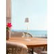 Sandy Beige Aluminium LED 2 Watt 3.7 Volt 101Lm 3000K IP54 Switch On/Off USB wire D: 7 H: 28 cm 