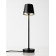 Sandy Black Aluminium LED 2 Watt 3.7 Volt 101Lm 3000K IP54 Switch On/Off USB wire D: 7 H: 28 cm 