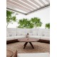 Sandy Rust Brown Aluminium LED 2 Watt 3.7 Volt 101Lm 3000K IP54 Switch On/Off USB wire D: 7 H: 28 cm 