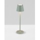 Sandy Olive Green Aluminium LED 2 Watt 3.7 Volt 101Lm 3000K IP54 Switch On/Off USB wire D: 7 H: 28 cm 