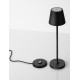 Sandy Anthracite Aluminium LED 2 Watt 3.7 Volt 101Lm 3000K IP54 Switch On/Off USB wire D: 7 H: 28 cm 