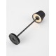 Sandy Anthracite Aluminium LED 2 Watt 3.7 Volt 101Lm 3000K IP54 Switch On/Off USB wire D: 7 H: 28 cm 