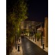 Sandy Black Aluminium LED 11 Watt 220-240 Volt 600Lm 3000K IP65 D: 13 H: 50 cm 