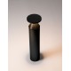 Sandy Black Aluminium LED 11 Watt 220-240 Volt 600Lm 3000K IP65 D: 13 H: 50 cm 
