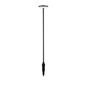 Sandy Black Aluminium LED 12 Watt 220-240Volt 666Lm 3000K IP65 Included plastic spike D: 15 H: 93 cm 2