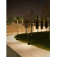 Sandy Black Aluminium LED 7 Watt 220-240 Volt 700Lm 3000K IP65 L: 9,5 H: 61 cm 