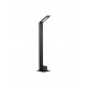 Sandy Black Aluminium LED 7 Watt 220-240 Volt 700Lm 3000K IP65 L: 9,5 H: 61 cm 