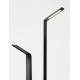 Sandy Black Aluminium LED 7 Watt 220-240 Volt 700Lm 3000K IP65 L: 9,5 H: 61 cm 