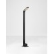 Sandy Black Aluminium LED 6 Watt 220-240Volt 700Lm 3000K IP65 L: 9,5 H: 80 cm 