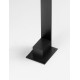 Sandy Black Aluminium LED 6 Watt 220-240Volt 700Lm 3000K IP65 L: 9,5 H: 80 cm 