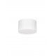 Sandy White Aluminium & Acrylic LED 10Watt 220-240 Volt 588Lm IP20 3000K D:11 H:6.5 cm 