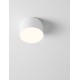Sandy White Aluminium & Acrylic LED 10Watt 220-240 Volt 588Lm IP20 3000K D:11 H:6.5 cm 