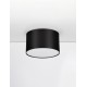 Sandy Black Aluminium & Acrylic LED 10Watt 220-240 Volt 588Lm IP20 3000K D:11 H:6.5 cm 