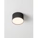 Sandy Black Aluminium & Acrylic LED 10Watt 220-240 Volt 588Lm IP20 3000K D:11 H:6.5 cm 