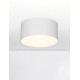 Sandy White Aluminium & Acrylic LED 16Watt 220-240 Volt 976Lm IP20 3000K D:14 H:6.5 cm 