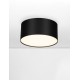 Sandy Black Aluminium & Acrylic LED 16Watt 220-240 Volt 976Lm IP20 3000K D:14 H:6.5 cm 