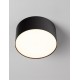 Sandy Black Aluminium & Acrylic LED 16Watt 220-240 Volt 976Lm IP20 3000K D:14 H:6.5 cm 