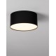 Sandy Black Aluminium & Acrylic LED 16Watt 220-240 Volt 976Lm IP20 3000K D:14 H:6.5 cm 