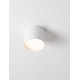 Sandy White Aluminium & Acrylic LED 10Watt 220-240 Volt 505Lm IP20 3000K D:10 H:8.6 cm 
