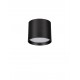 Sandy Black Aluminium & Acrylic LED 10Watt 220-240 Volt 505Lm IP20 3000K D:10 H:8.6 cm 