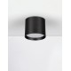 Sandy Black Aluminium & Acrylic LED 10Watt 220-240 Volt 505Lm IP20 3000K D:10 H:8.6 cm 