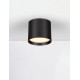 Sandy Black Aluminium & Acrylic LED 10Watt 220-240 Volt 505Lm IP20 3000K D:10 H:8.6 cm 