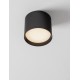 Sandy Black Aluminium & Acrylic LED 10Watt 220-240 Volt 505Lm IP20 3000K D:10 H:8.6 cm 
