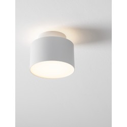 Sandy White Aluminium & Acrylic LED 16Watt 220-240 Volt 787Lm IP20 3000K D:11 H:8.8 cm 