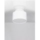 Sandy White Aluminium & Acrylic LED 16Watt 220-240 Volt 787Lm IP20 3000K D:11 H:8.8 cm 