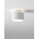 Sandy White Aluminium & Acrylic LED 16Watt 220-240 Volt 787Lm IP20 3000K D:11 H:8.8 cm 
