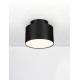 Sandy Black Aluminium & Acrylic LED 16Watt 220-240 Volt 787Lm IP20 3000K D:11H:8.8 cm 