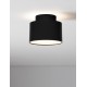 Sandy Black Aluminium & Acrylic LED 16Watt 220-240 Volt 787Lm IP20 3000K D:11H:8.8 cm 