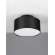 Sandy Black Aluminium & Acrylic LED 24Watt 220-240 Volt 1393Lm IP20 3000K D:14 H:8.8 cm 