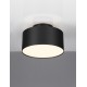 Sandy Black Aluminium & Acrylic LED 24Watt 220-240 Volt 1393Lm IP20 3000K D:14 H:8.8 cm 